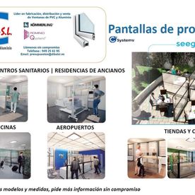 Dibal A.D.E. S.L. pantalla de protección